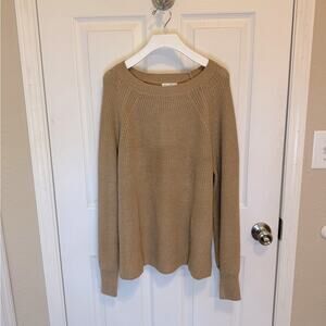 NWT Jessica Simpson Tan Crew Neck Sweater size  XL